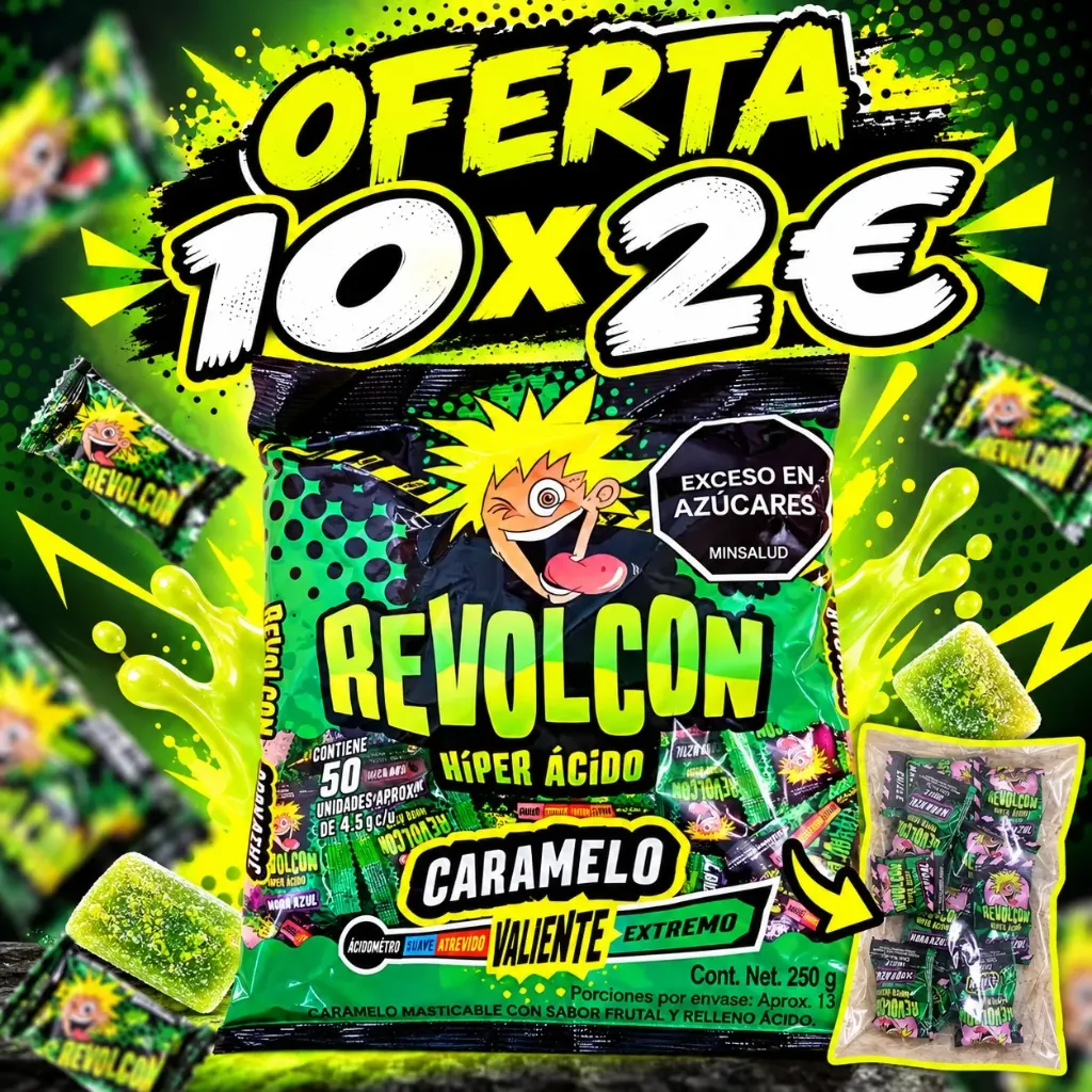 (Oferta) Revolcon x 10unds x2€