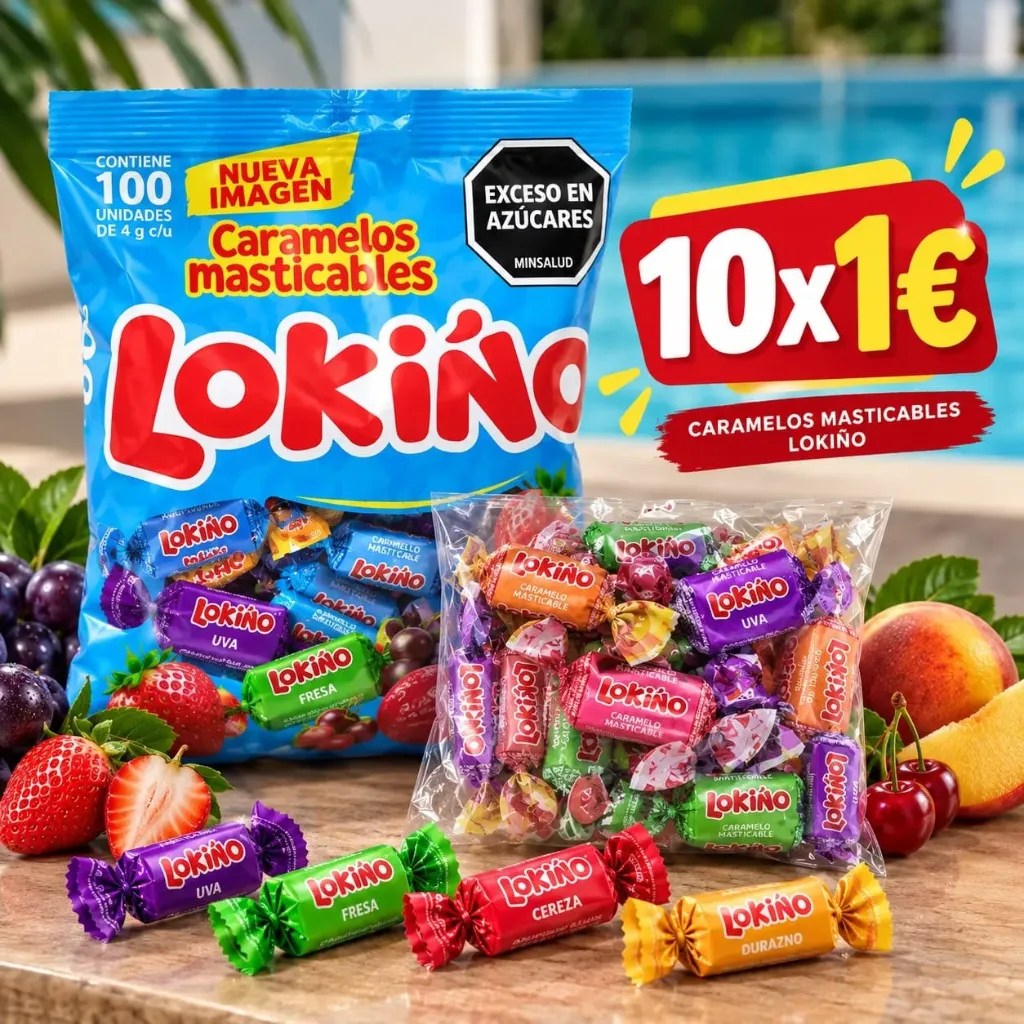 (Oferta) Caramelo Lokiños 10X 1€