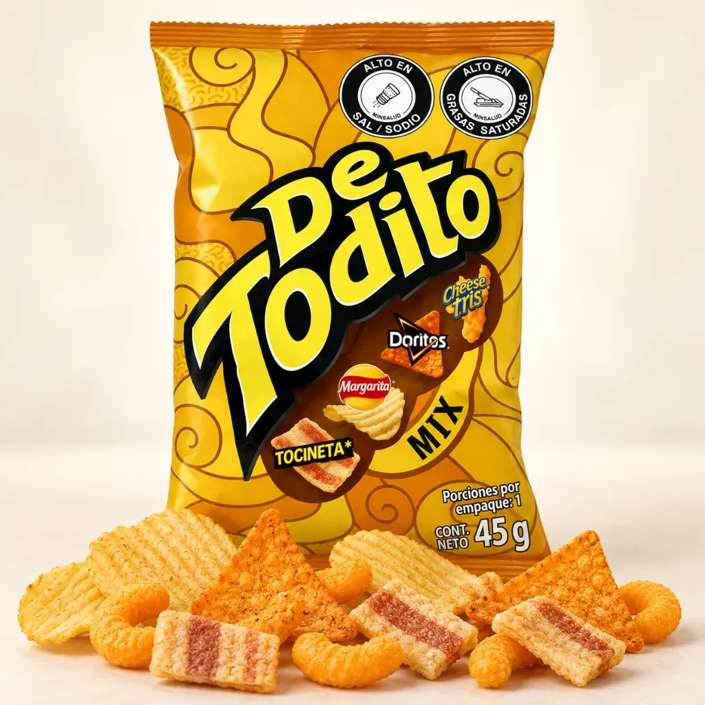 Detoditos mix amarillo 45gr