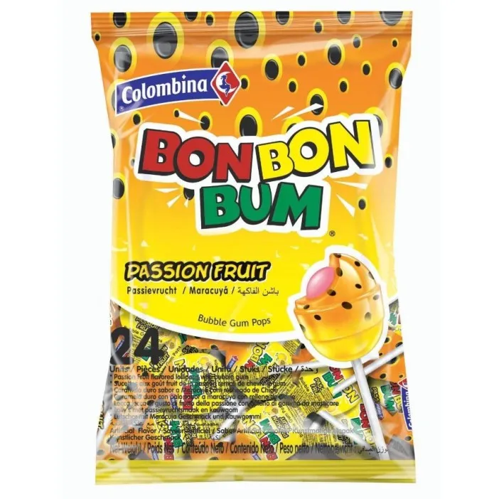 Bonbonbum maracuya x 24 unds