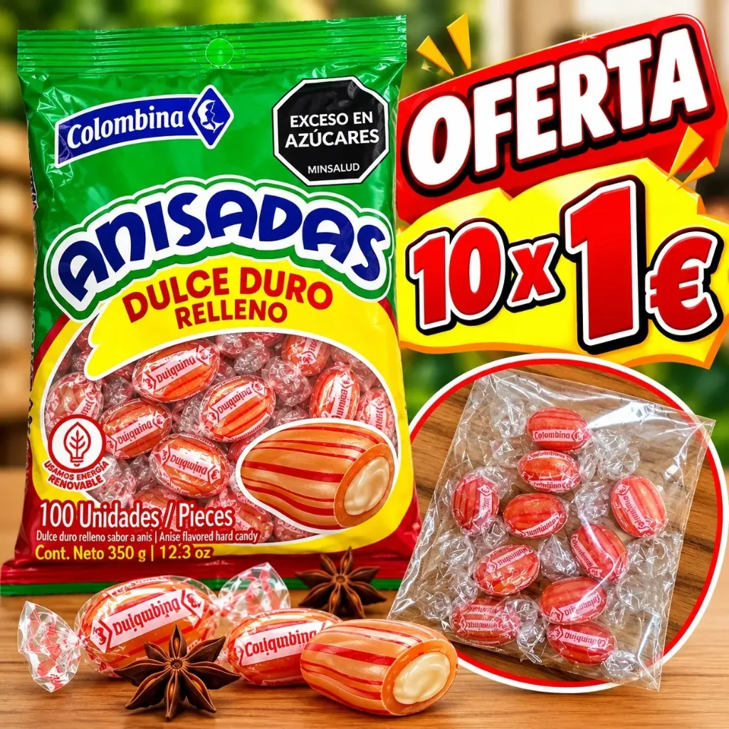 (Oferta) Anisadas 10unds x 1€