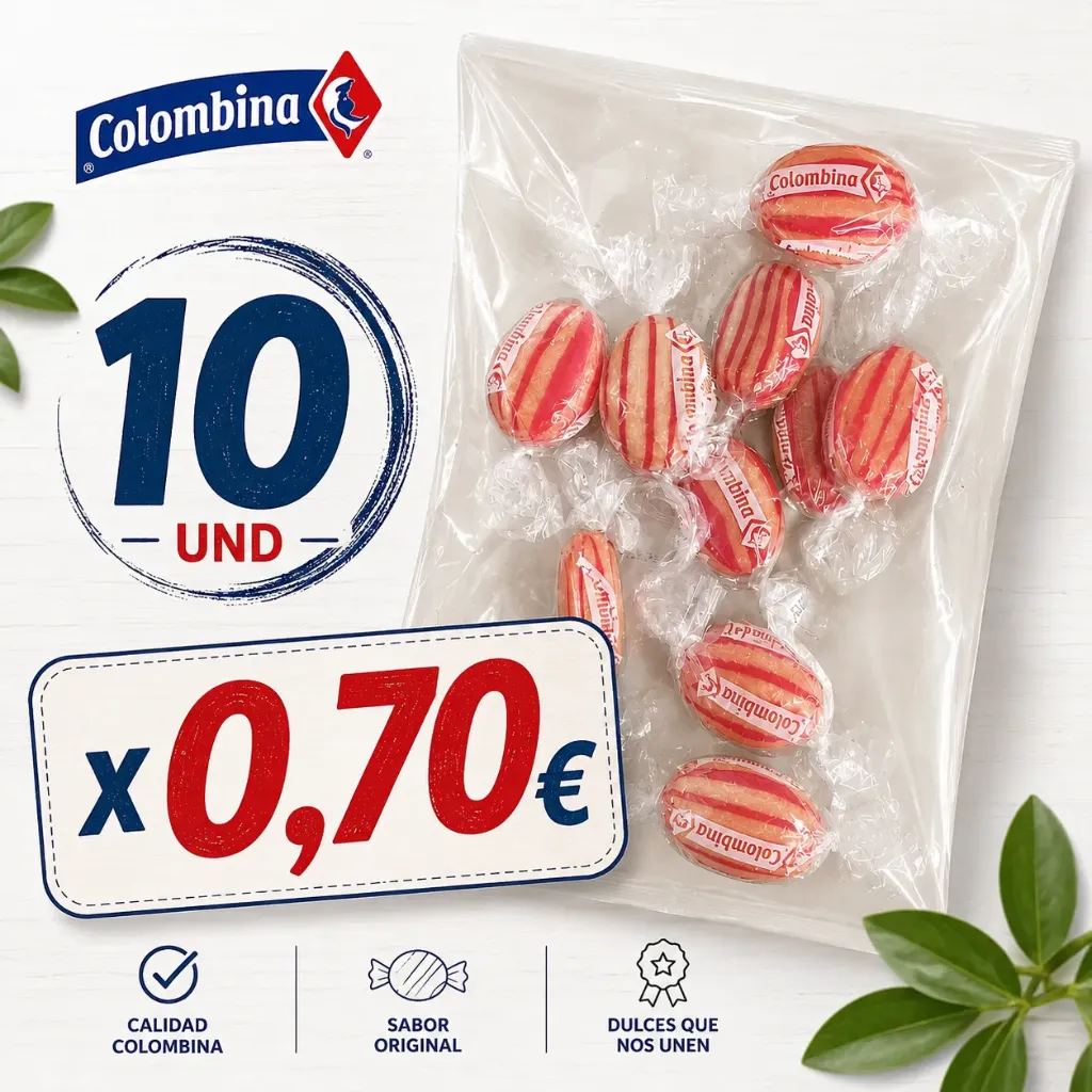 (Oferta) Colombina  10UND X 0,70€
