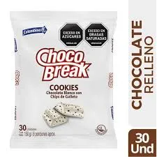 Chocobreak blanco x 30unds
