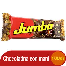Chocolatina Jumbo Grande x 90gr 