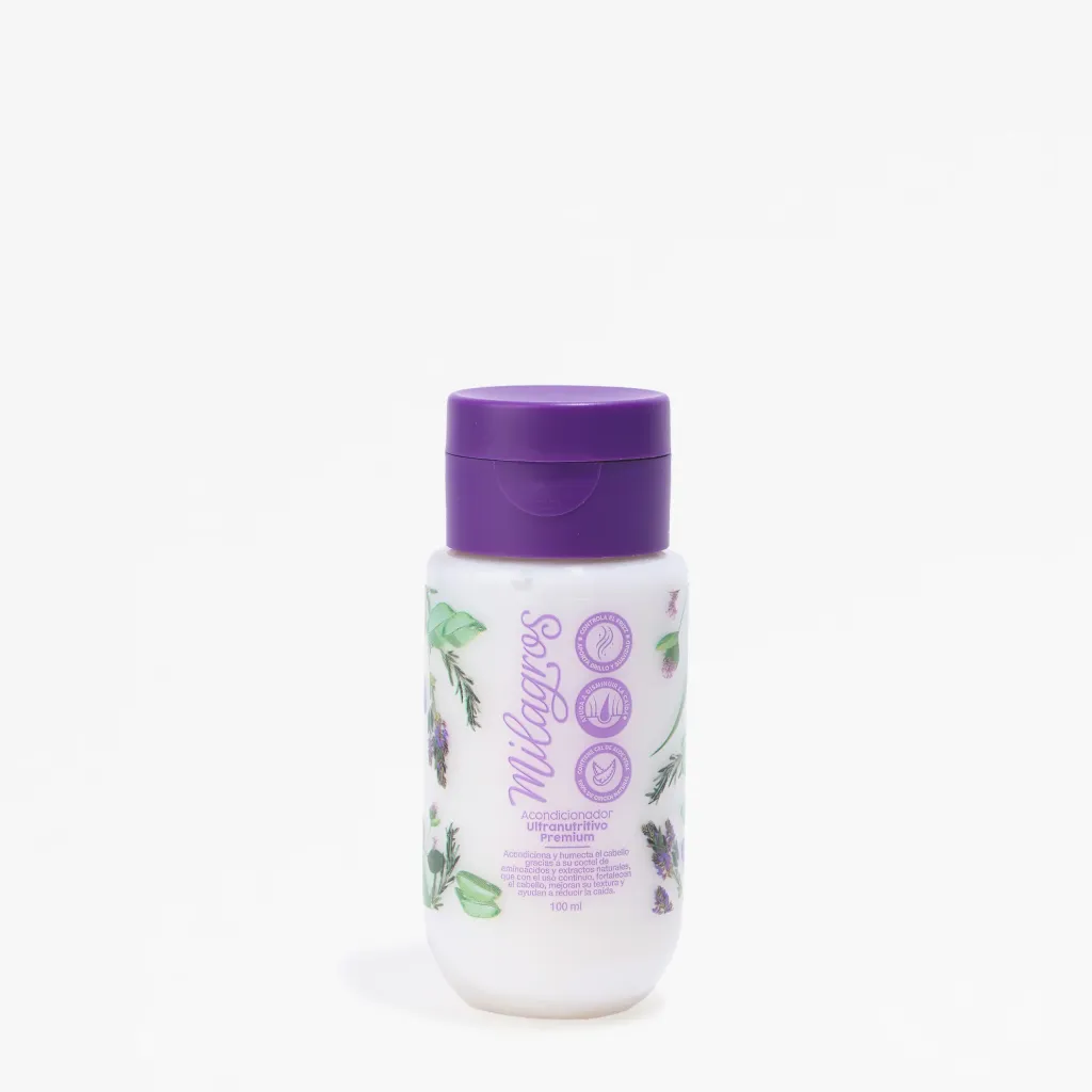 (Milagros) Acondicionador Ultra Nutritivo Premium Mini