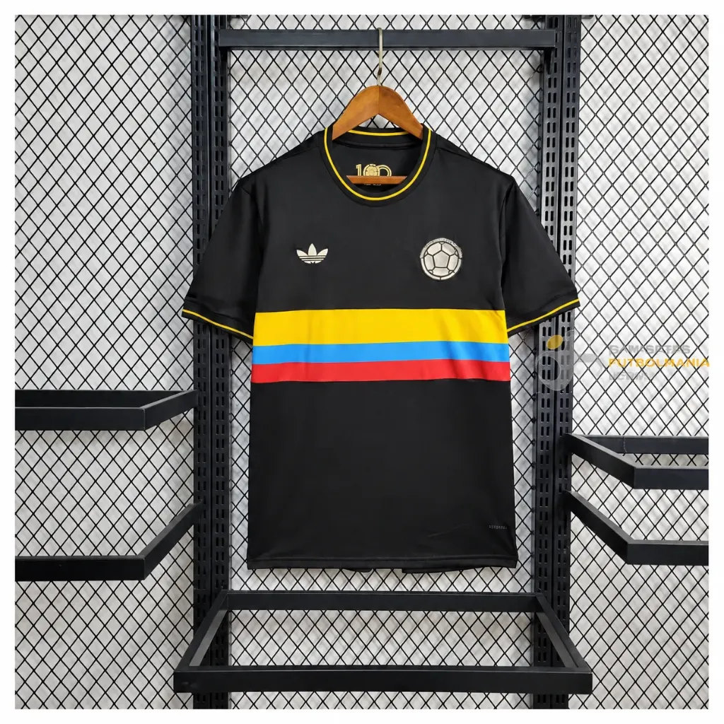 Camiseta  Centenario Hombre (Negra)