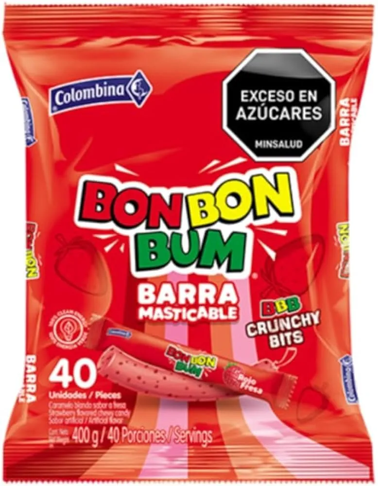 Barra masticable Bon Bon Bum Paq. x 40