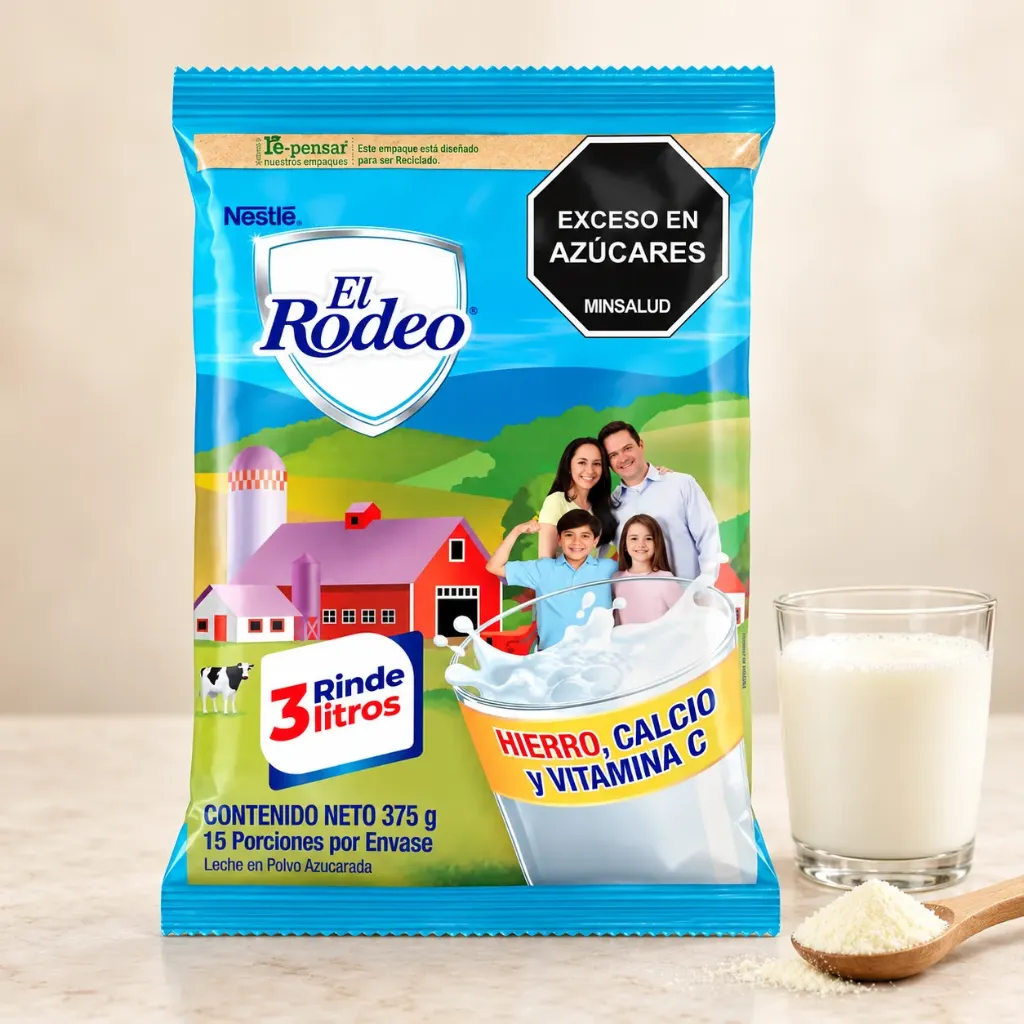 Leche El Rodeo x 375gr