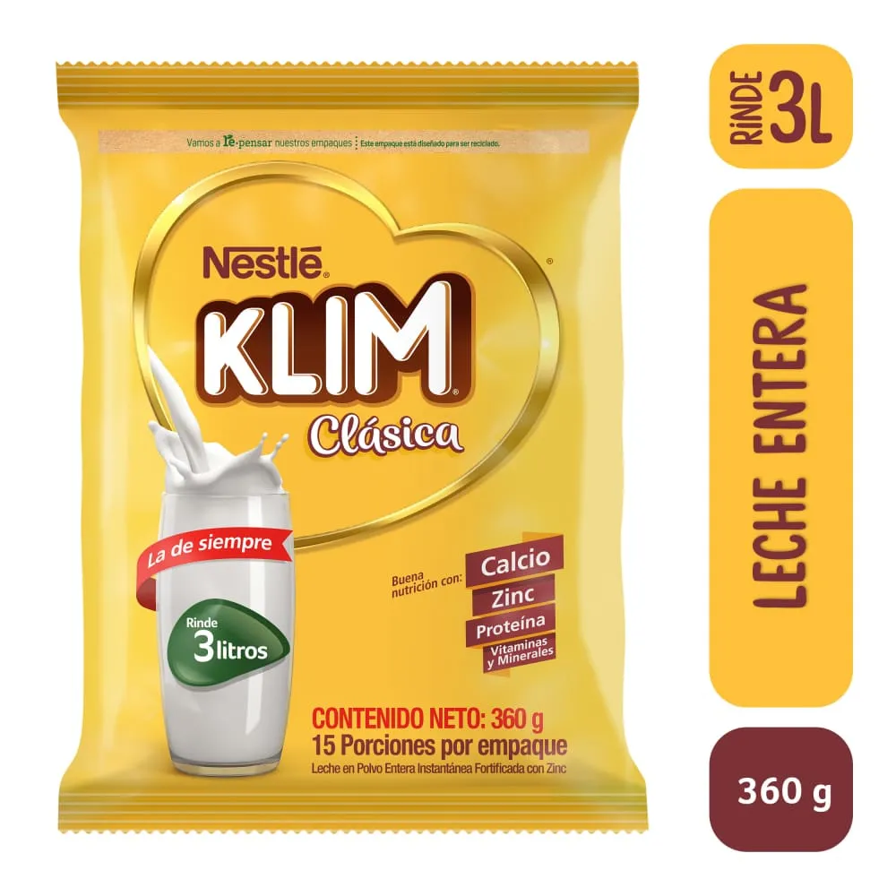 Leche Klim 380gr