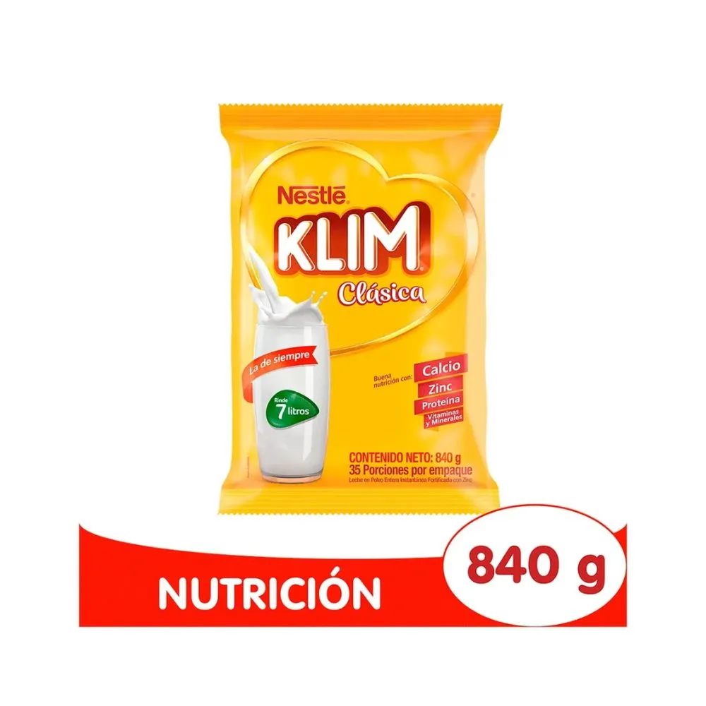 Leche Klim 840gr