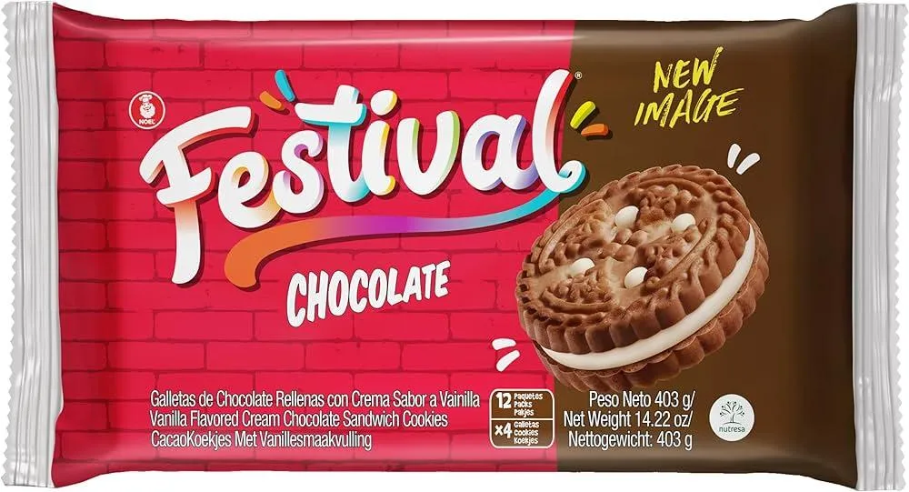 Galletas Festival chocolate x 12pqtes