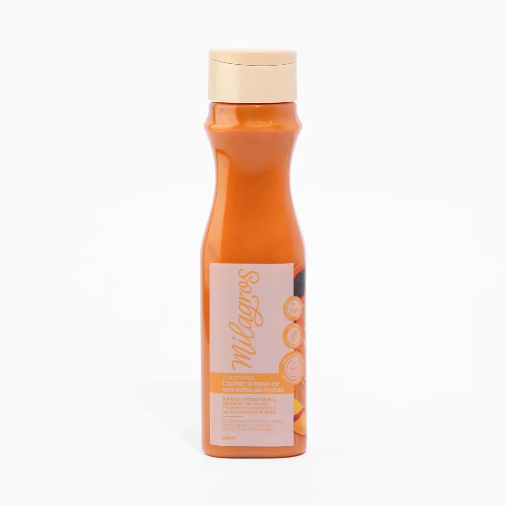 (Milagros) Tratamiento Capilar a base de Frutas 450ml