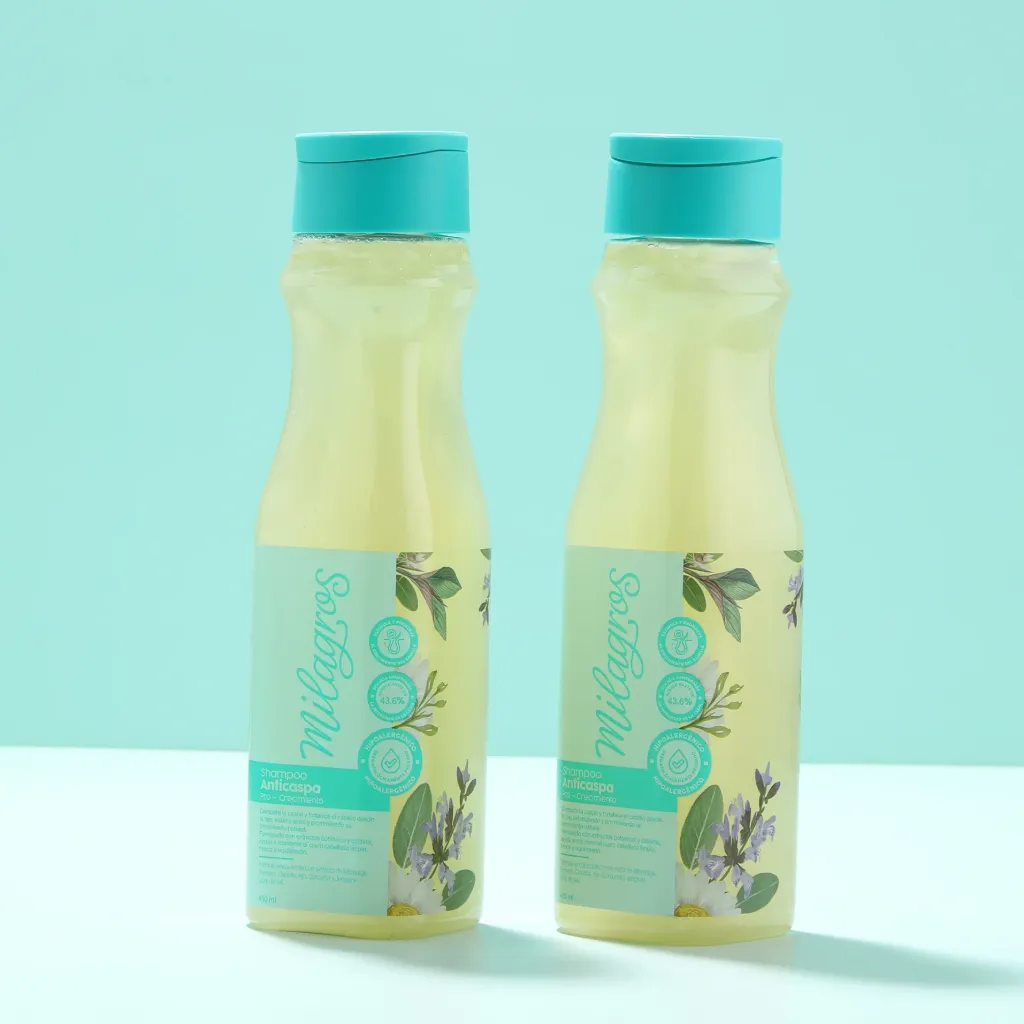 (Milagros) Shampoo Anticaspa Pro Crecimiento 450ml