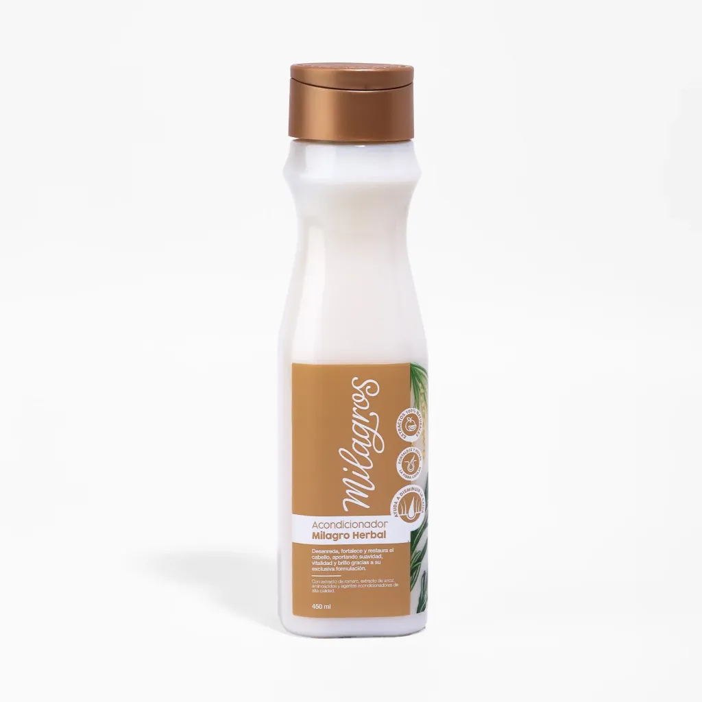 (Milagros) Acondicionador Milagro Herbal 450ml
