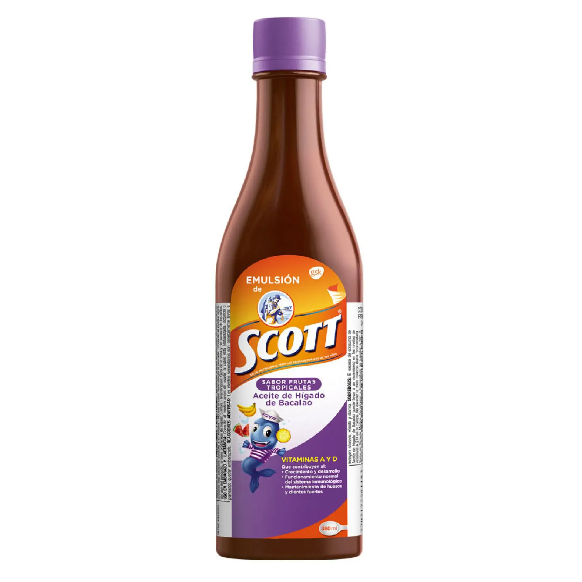 Emulsion de Scott morada 360ml