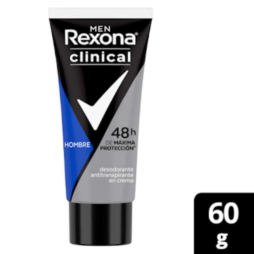 Rexona clinical men 60gr (no pedir mas)
