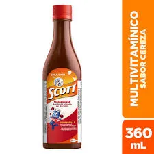Emulsion Scott roja 360ml
