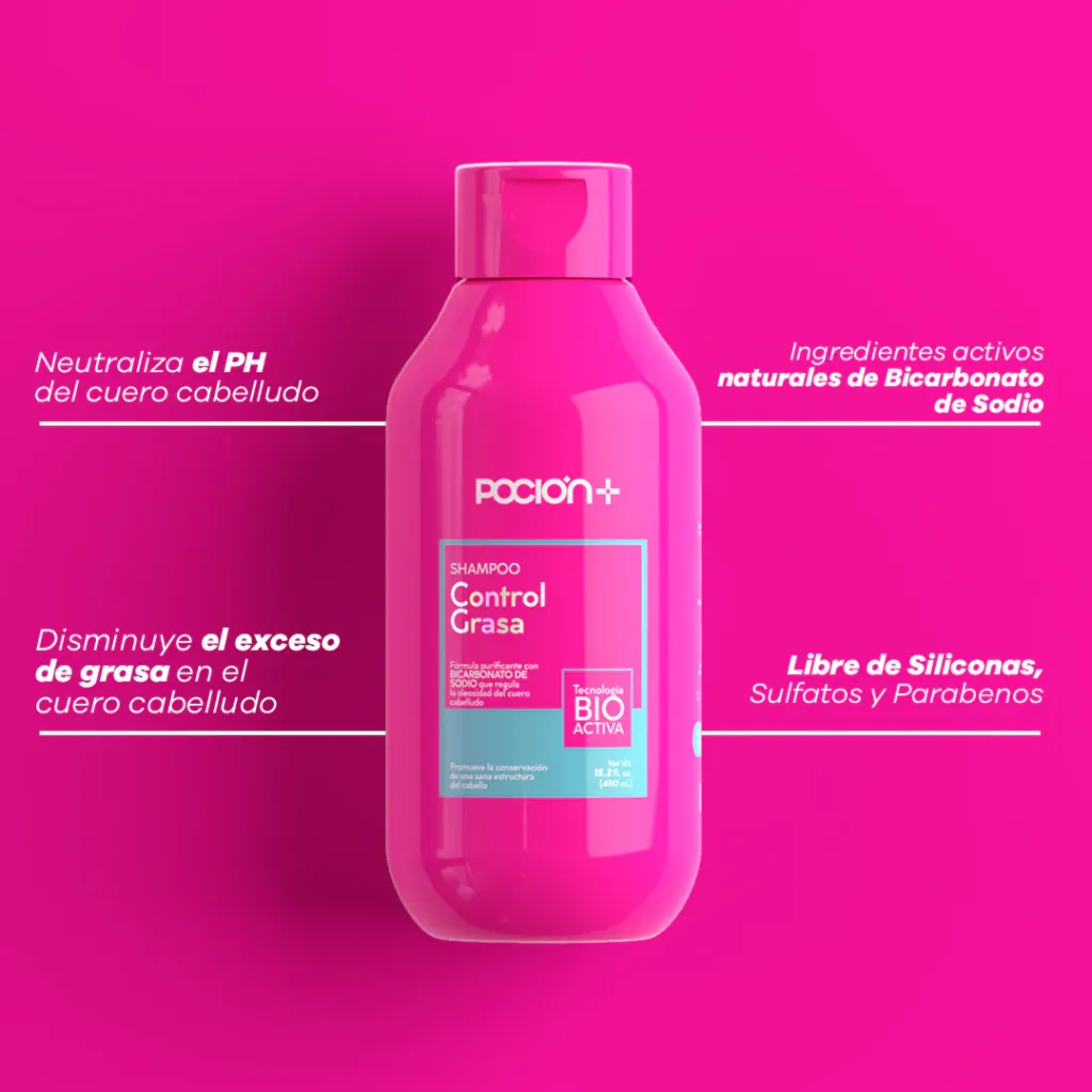(la poción) Shampoo rosado