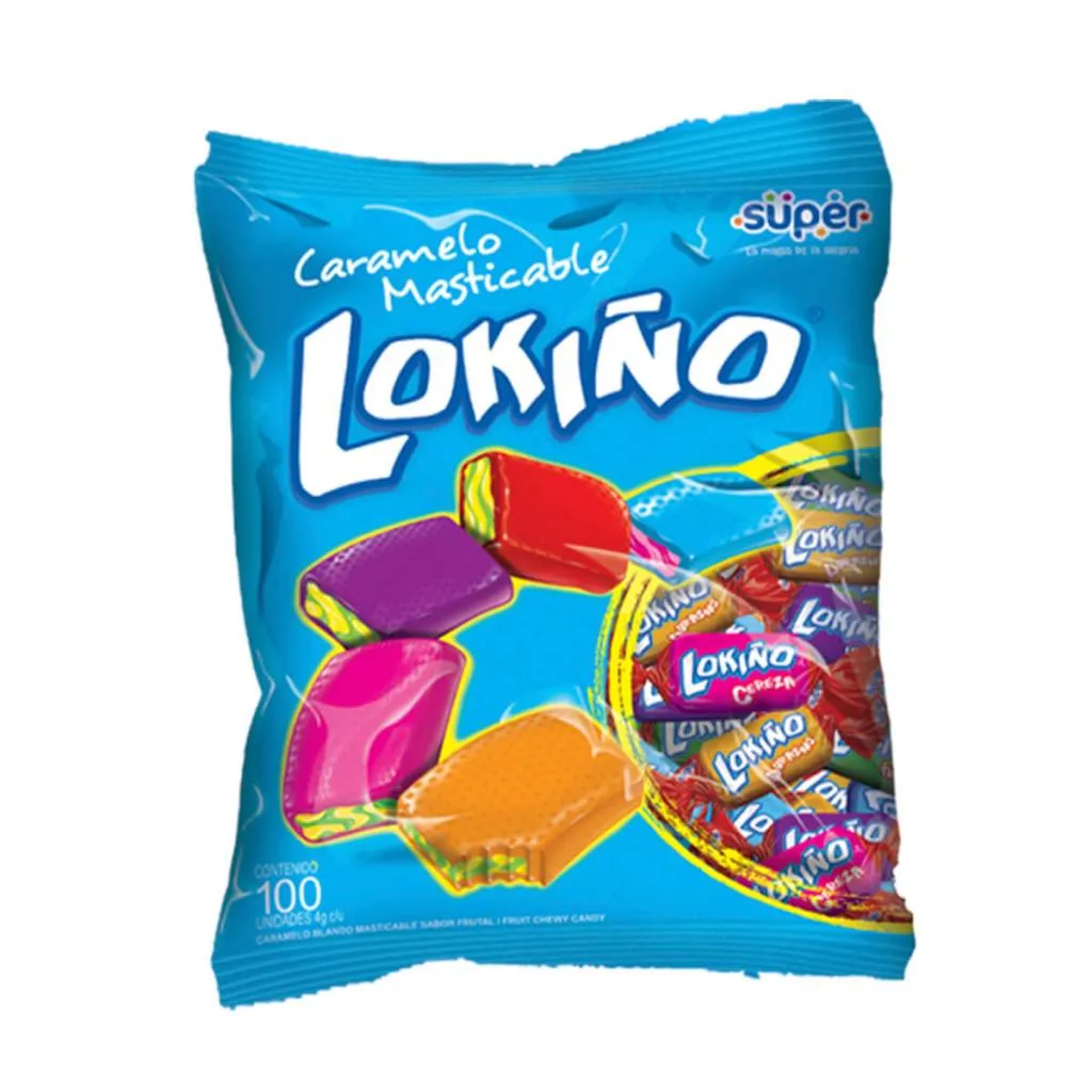 Caramelo Lokiños x 100unds